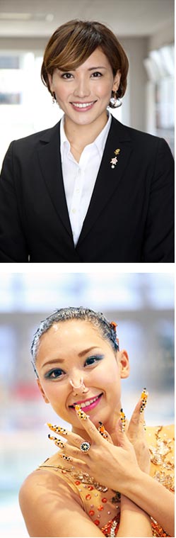 北京オリンピックシンクロ競技日本代表石黒由美子さん